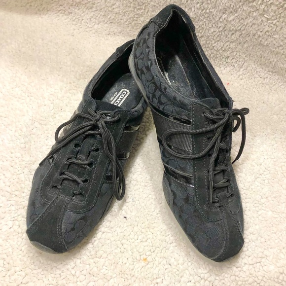 Coach Remonna Black Signature C Sneaker - Picture 2 of 9